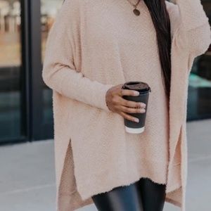 Pink Lily Oversized Sweater